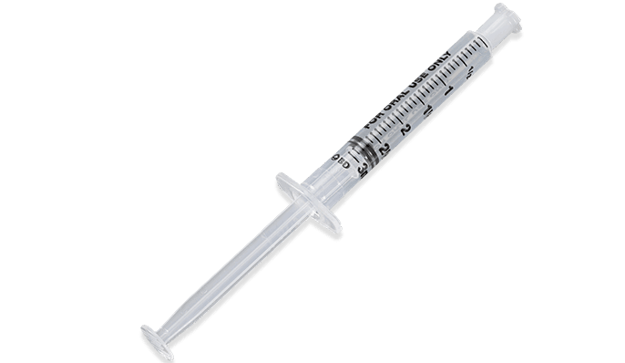 BD® perorální stříkačka 3 ml (čirá) — BD Injekční technika, REF 305220