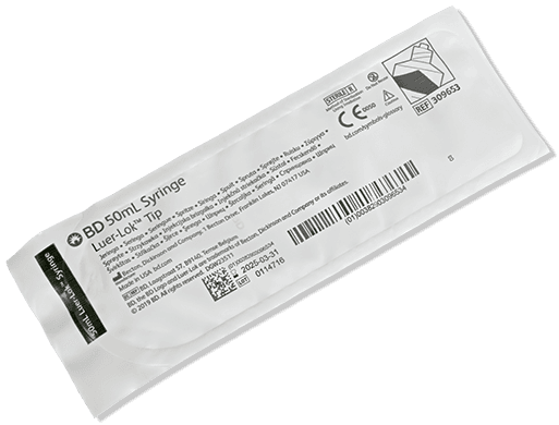 BD Plastipak™ stříkačka 50 ml Luer-Lok™ (bez jehly) — BD Injekční technika, REF 309653