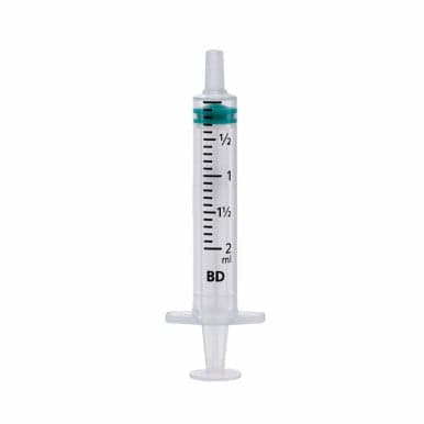 BD Emerald™ stříkačka 2 ml (3-dílná, Luer Slip) — BD Injekční technika, REF 307727