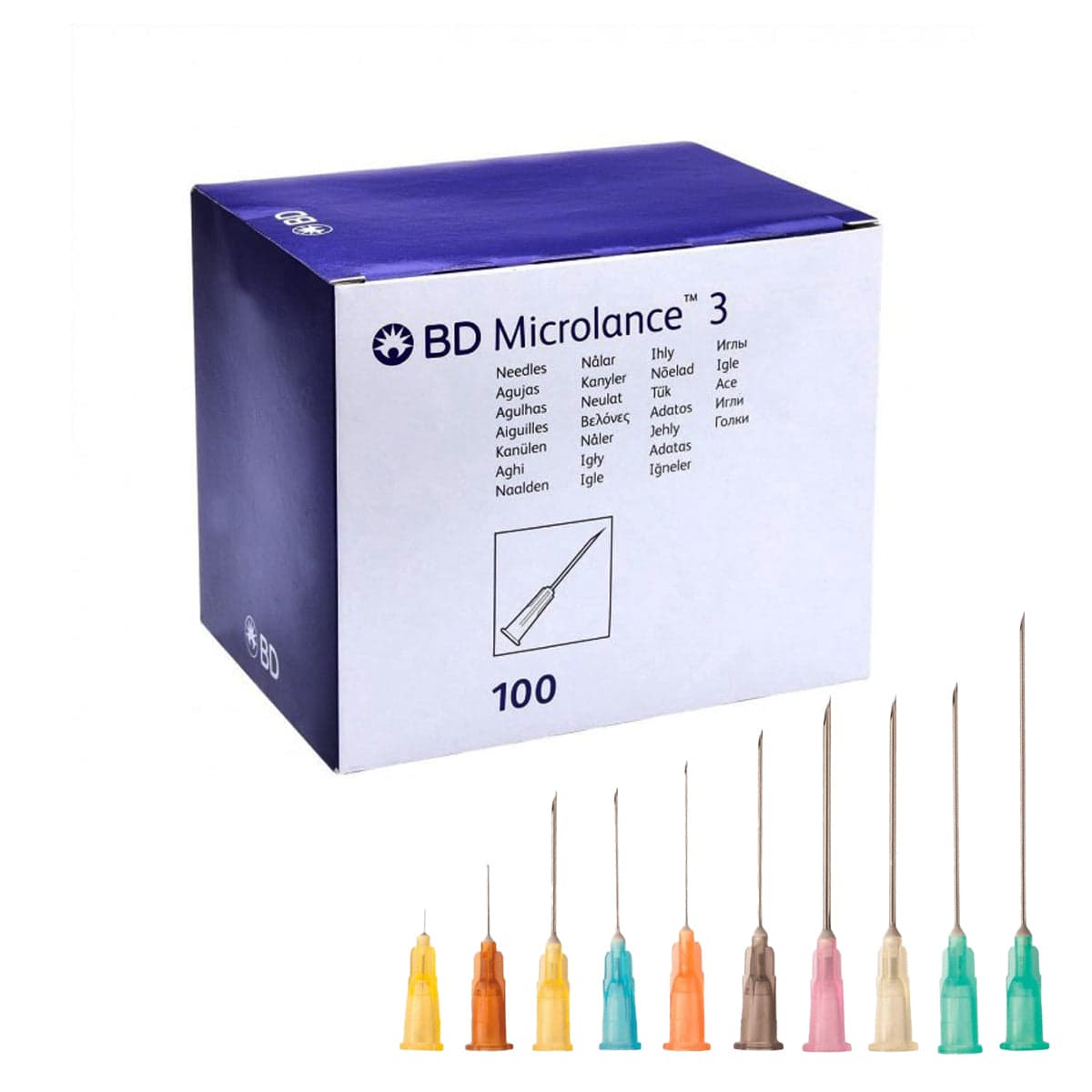 BD Microlance™ 3 jehla 20G × 1 1/2" (0,9 × 40 mm) — BD Injekční technika, REF 301300