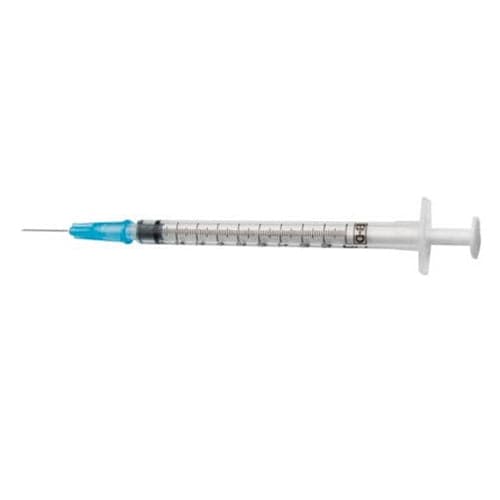 BD Plastipak™ Tuberkulinová stříkačka 1 ml (3-dílná, bez jehly) — BD Injekční technika, REF 303172